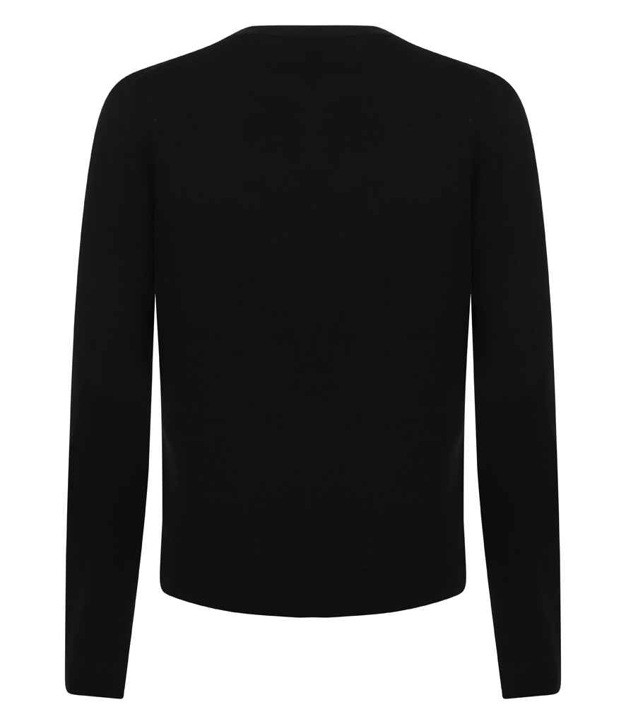 Branded Henbury Ladies Lightweight V Neck Cardigan