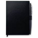 Branded A6 notebook with pen 72 lined