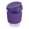 Branded Glass Coffee Cup with Silicone Band - Kiato Cup