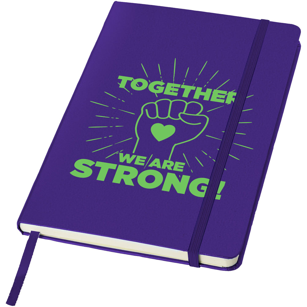 Branded Classic A5 hard cover notebook