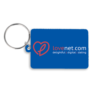 Recycled 55mm Rectangle Keyring