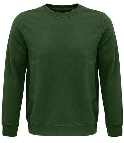 SOL'S Unisex Comet Organic Sweatshirt Bottle Green