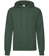Fruit of the Loom Classic Hooded Sweatshirt Bottle Green