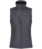 Regatta Ladies Flux Soft Shell Bodywarmer Seal Grey/Seal Grey