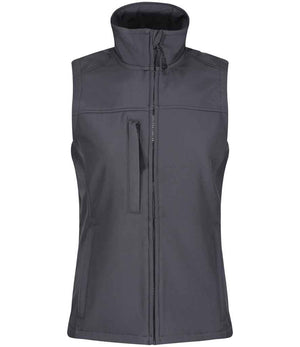 Regatta Ladies Flux Soft Shell Bodywarmer Seal Grey/Seal Grey