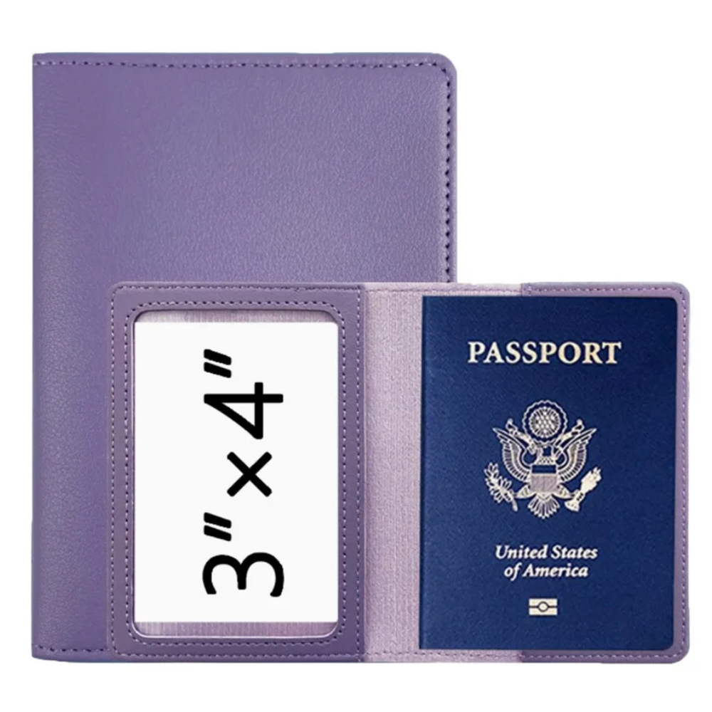 PU Leather Passport Cover