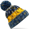 Branded Beechfield Corkscrew Pom Pom Beanie