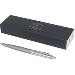 Branded Parker Jotter XL matte with chrome trim ballpoint pen