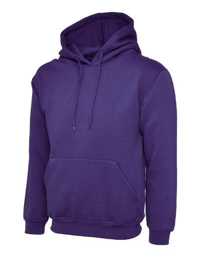 Branded Ladies Deluxe Hooded Sweatshirt