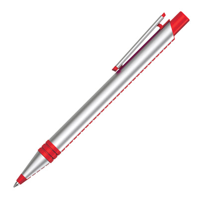 Branded VIRTUO ALUM recycled ball pen with rpet trim