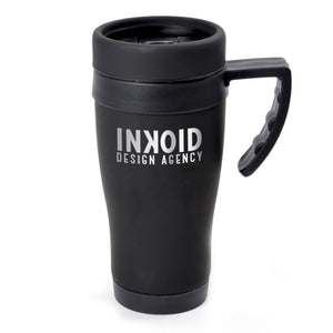 Oregon Matt Black Travel Mug