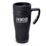 Branded Oregon Matt Black Travel Mug