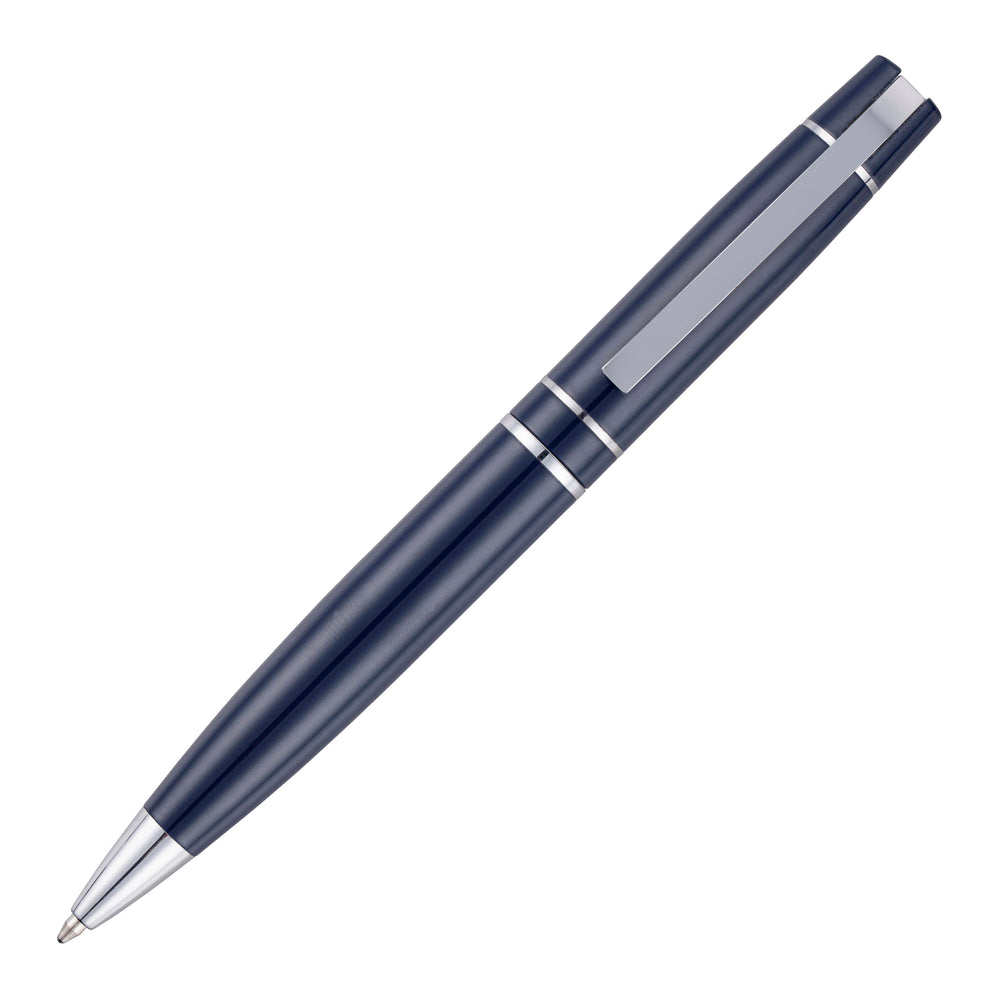 Branded DUKE ball pen with chrome trim