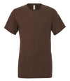 Canvas Unisex Tri-Blend T-Shirt Brown Tri-Blend