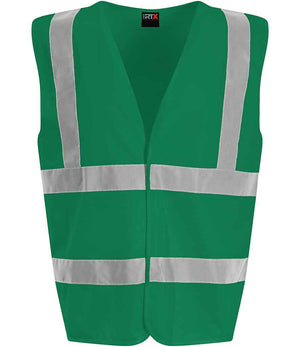 Pro RTX High Visibility Waistcoat Paramedic Green