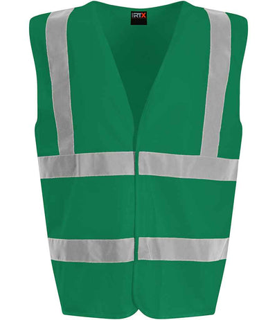 Pro RTX High Visibility Waistcoat Paramedic Green