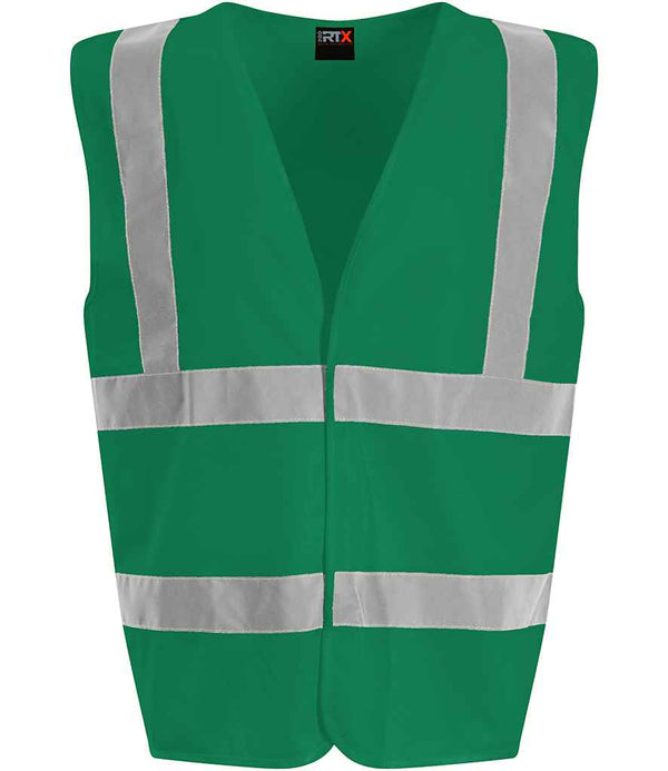 Pro RTX High Visibility Waistcoat Paramedic Green
