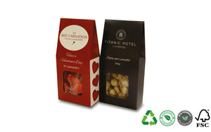 Full Colour Satchel Box of Wasabi Nuts