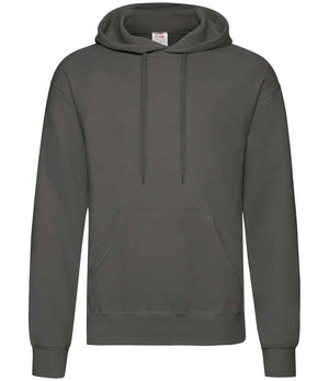 Fruit of the Loom Classic Hooded Sweatshirt Light Graphite