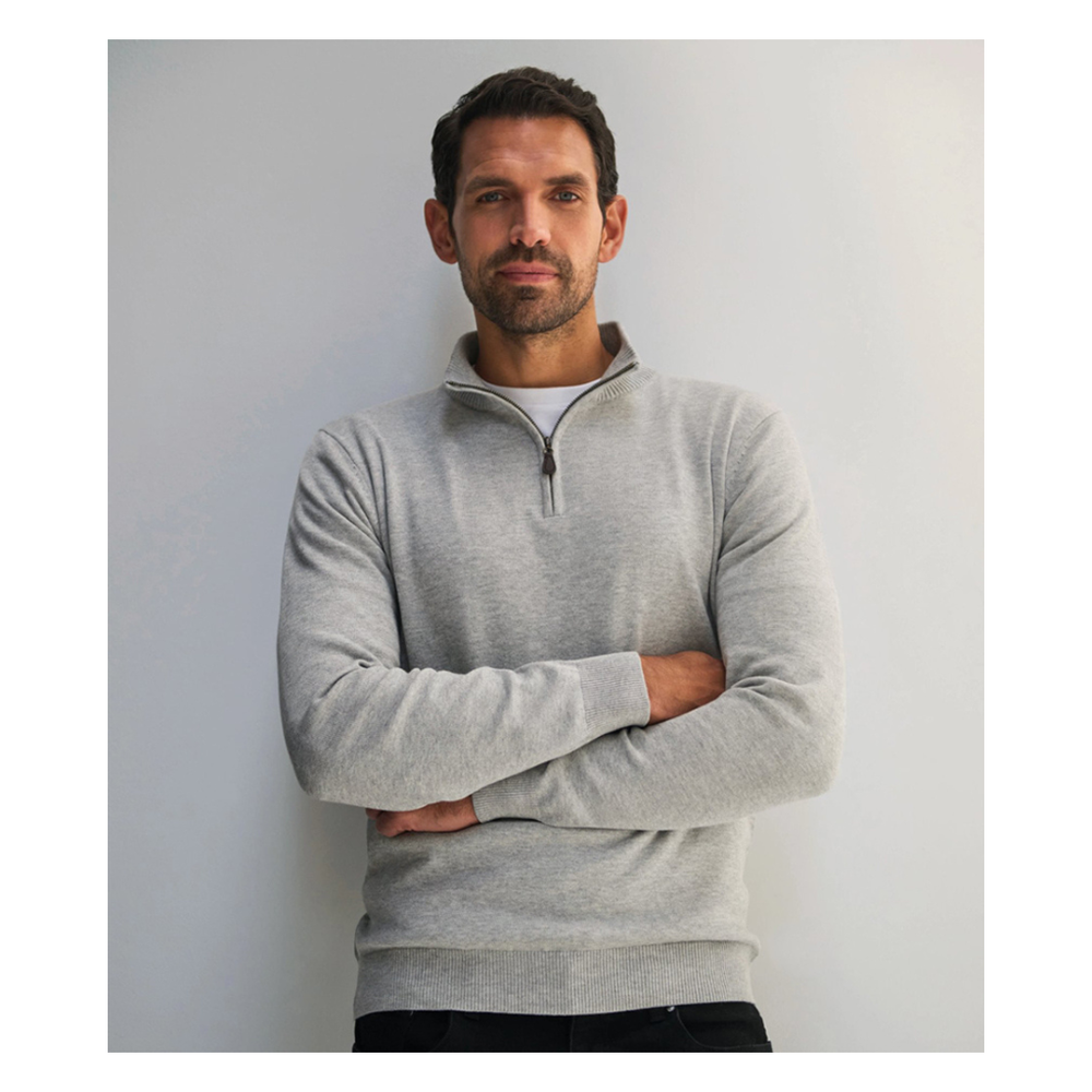 Brook Taverner Dallas Zip Neck Sweater