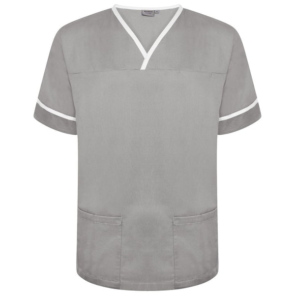 Branded Behrens Contrast Trim Smart Scrub Top