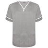 Behrens Contrast Trim Smart Scrub Top