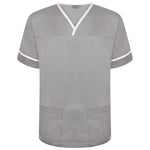 Behrens Contrast Trim Smart Scrub Top