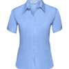 Branded Russell Collection Ladies Short Sleeve Ultimate Non-Iron Shirt