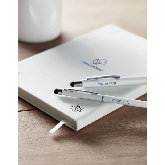 Branded A5 antibacterial notebook