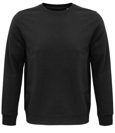 SOL'S Unisex Comet Organic Sweatshirt Deep Charcoal