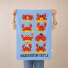 Full Colour Printed Tea Towel - All Over Printed
