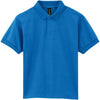 Branded Gildan Kids DryBlend® Jersey Polo Shirt