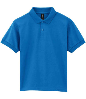 Gildan Kids DryBlend® Jersey Polo Shirt Royal Blue