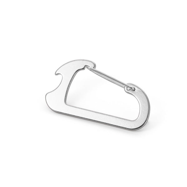 CLOSE. Carabiner with aluminium capsule opener