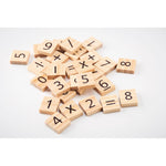 Wood educational counting game