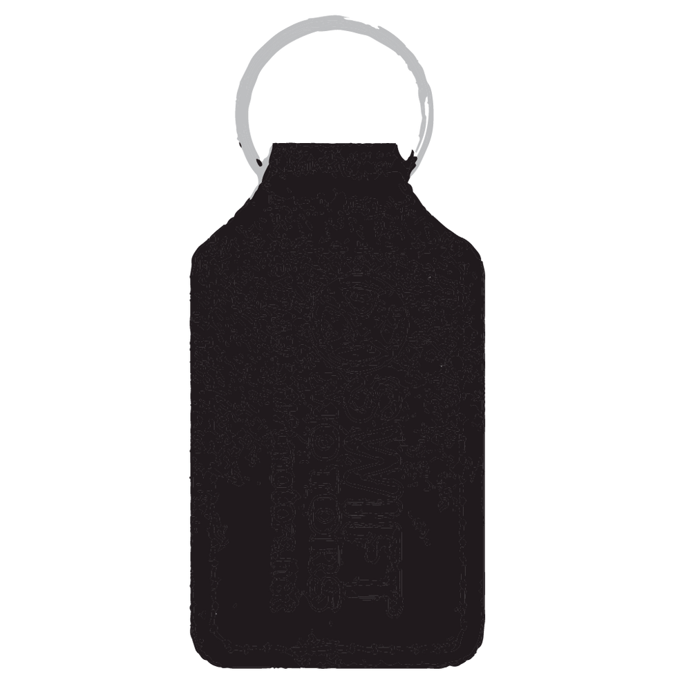 Branded Long Square Shaped Keyfob