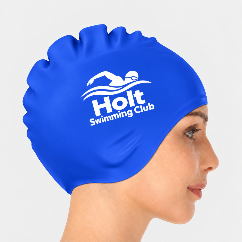 Logo Branded Silicone Swimming Hat