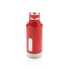 Leak proof vacuum bottle with logo plate