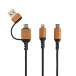 Branded Ohio RCS certified recycled plastic 6-in-1 cable