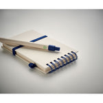 Branded A6 milk carton notebook set