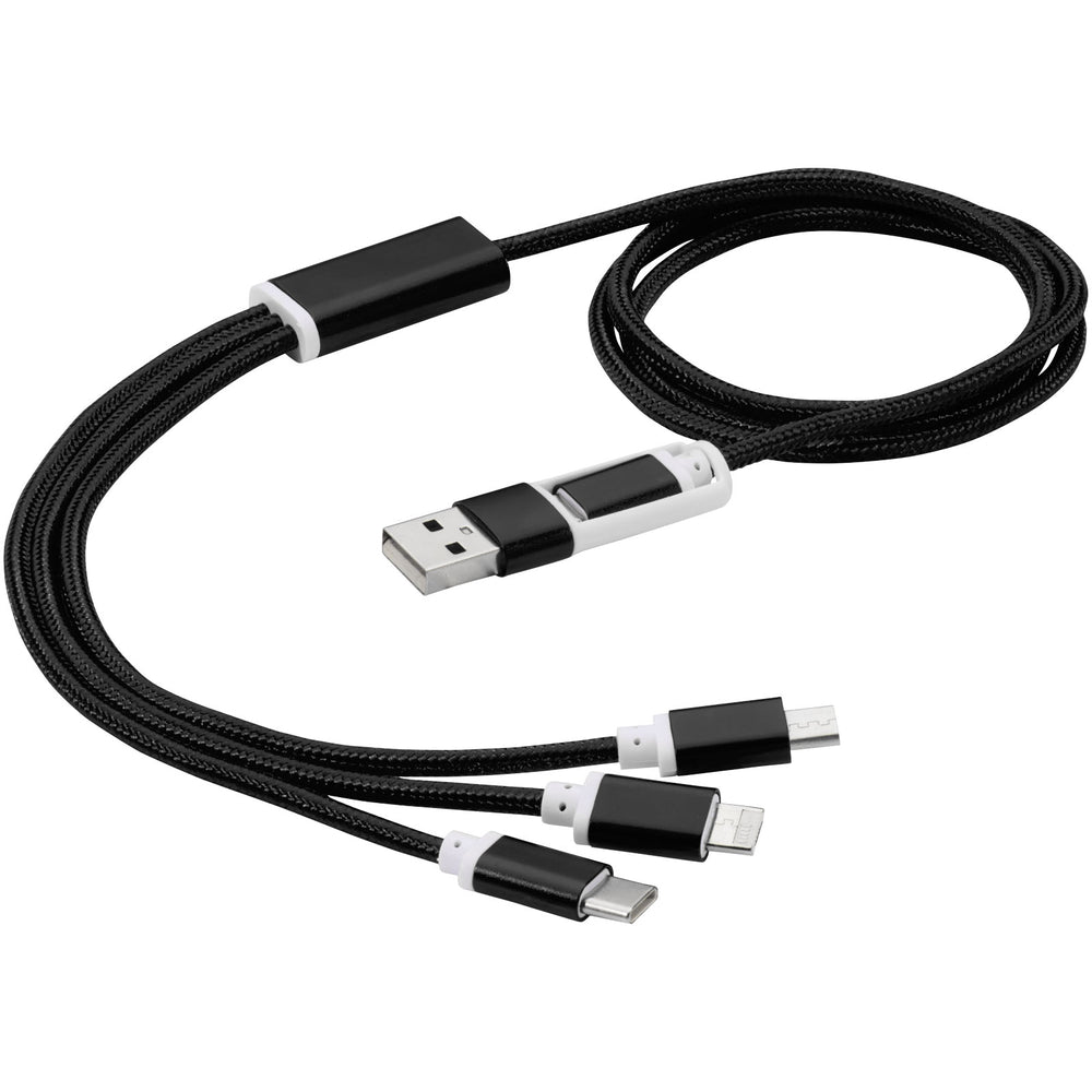 Branded Versatile 5-in-1 charging cable