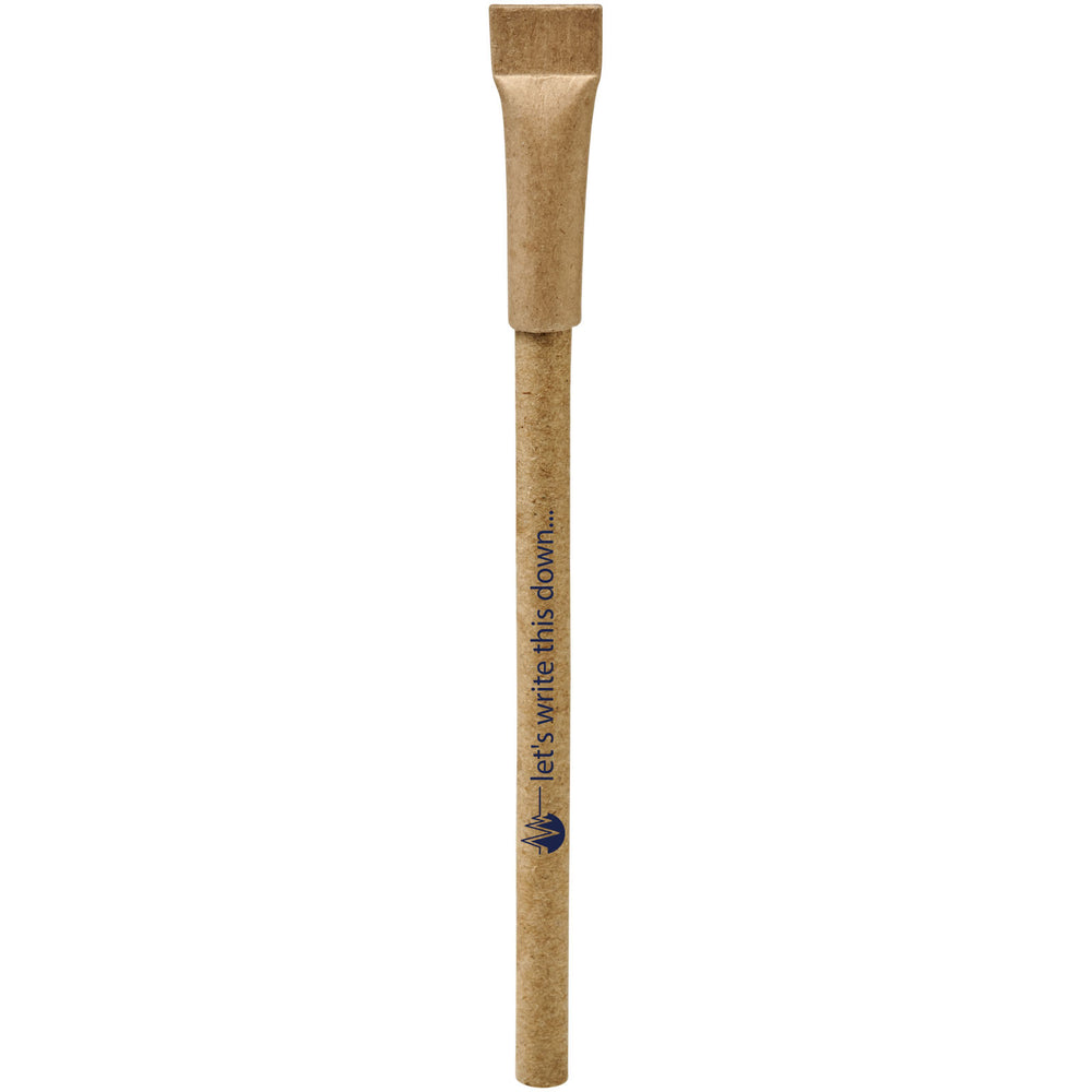 Branded Asilah recycled paper ballpoint pen