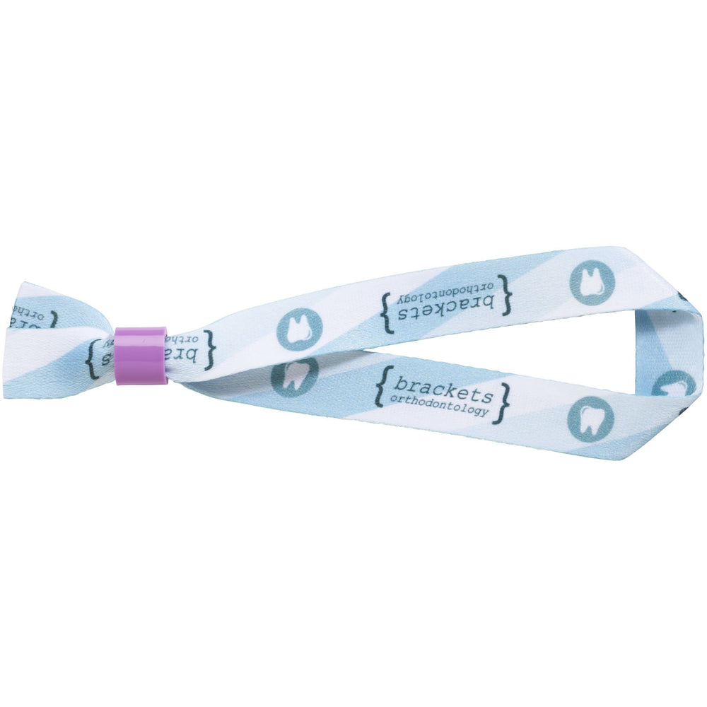 Branded El sublimation festival bracelet double
