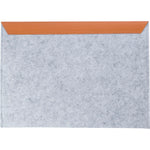 Branded Cheddon RPET felt laptop pouch