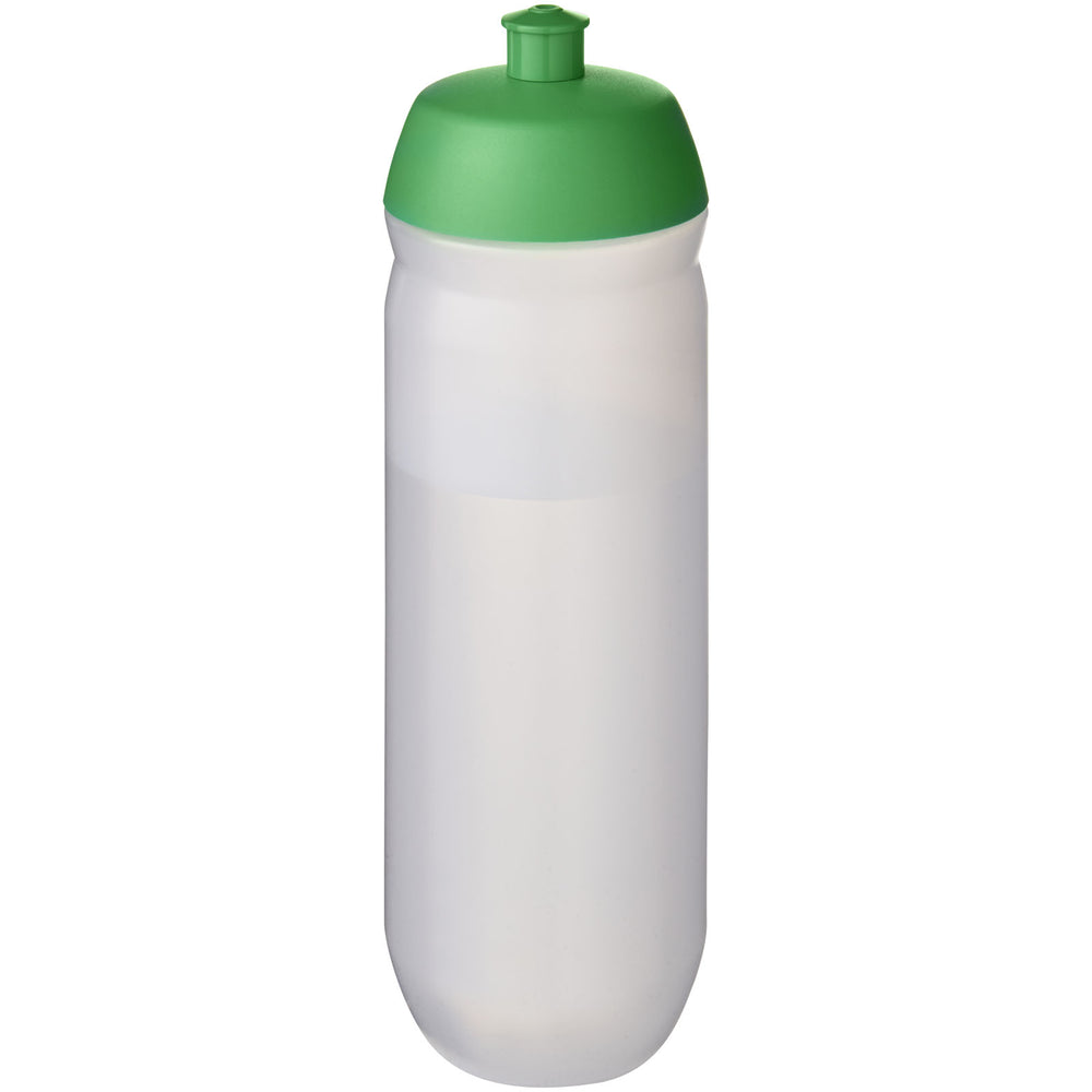 Branded HydroFlex™ Clear 750 ml squeezy sport bottle