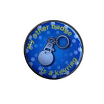 Express Printed Duo Pin Badge - Round 28mm Diameter