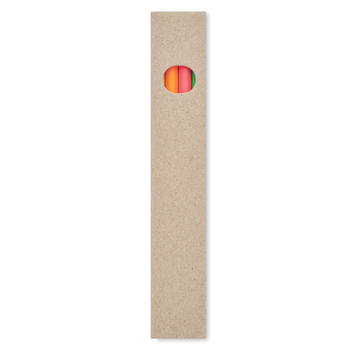 Branded 4 highlighter pencils in box