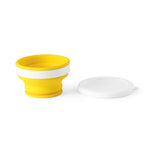 ASTRADA. Silicone and PP folding travel cup 250 mL