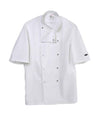 Dennys Short Sleeve Press Stud Chef's Jacket