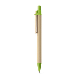 NAIROBI. Kraft paper ball pen with clip